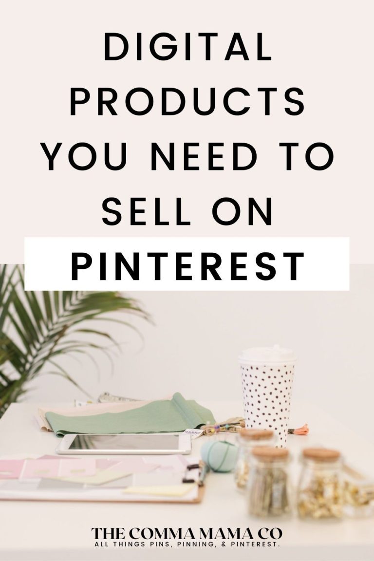 how to promote digital products on pinterest