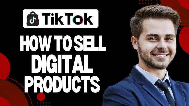 how to sell digital products on tiktok