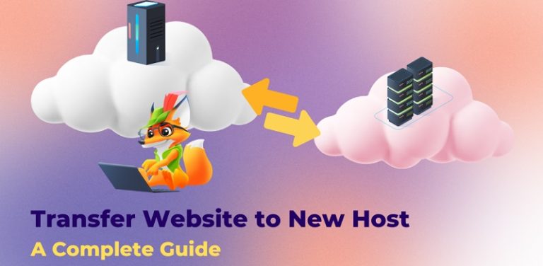 how to transfer website to new host