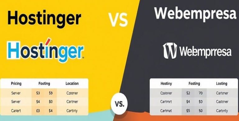 hostinger vs webempresa