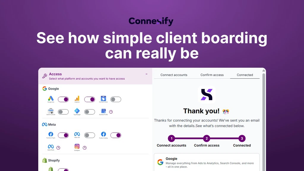 Using Connexify