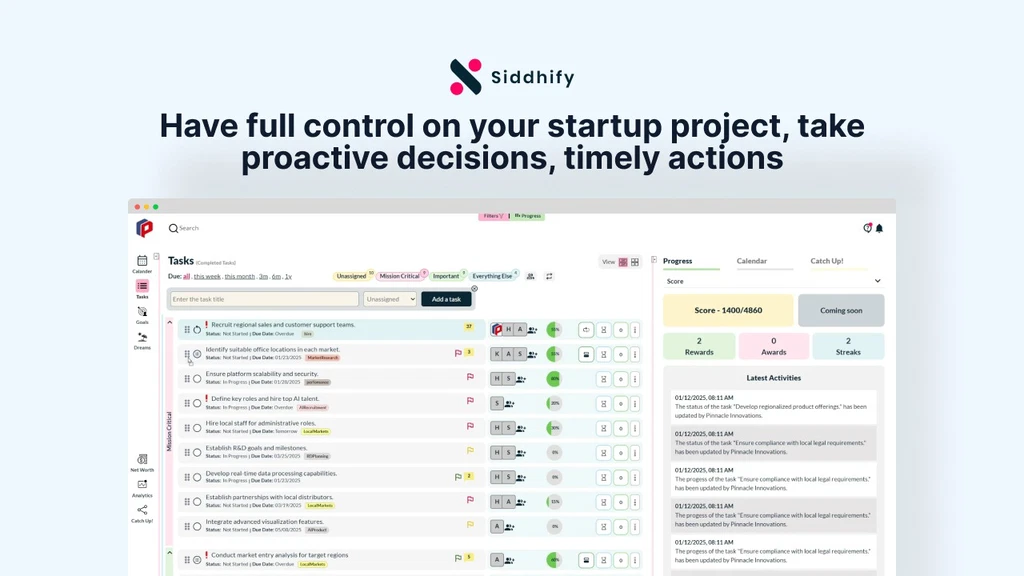 Key Features of Siddhify